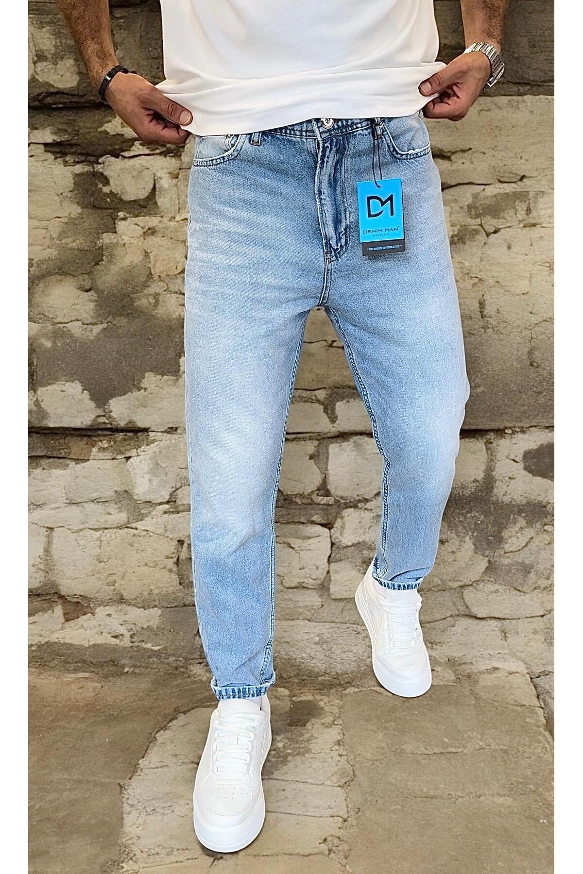 BOYFRİEND BUZ MAVİ JEANS PANTOLON YENİ SEZON 2026 -2394-