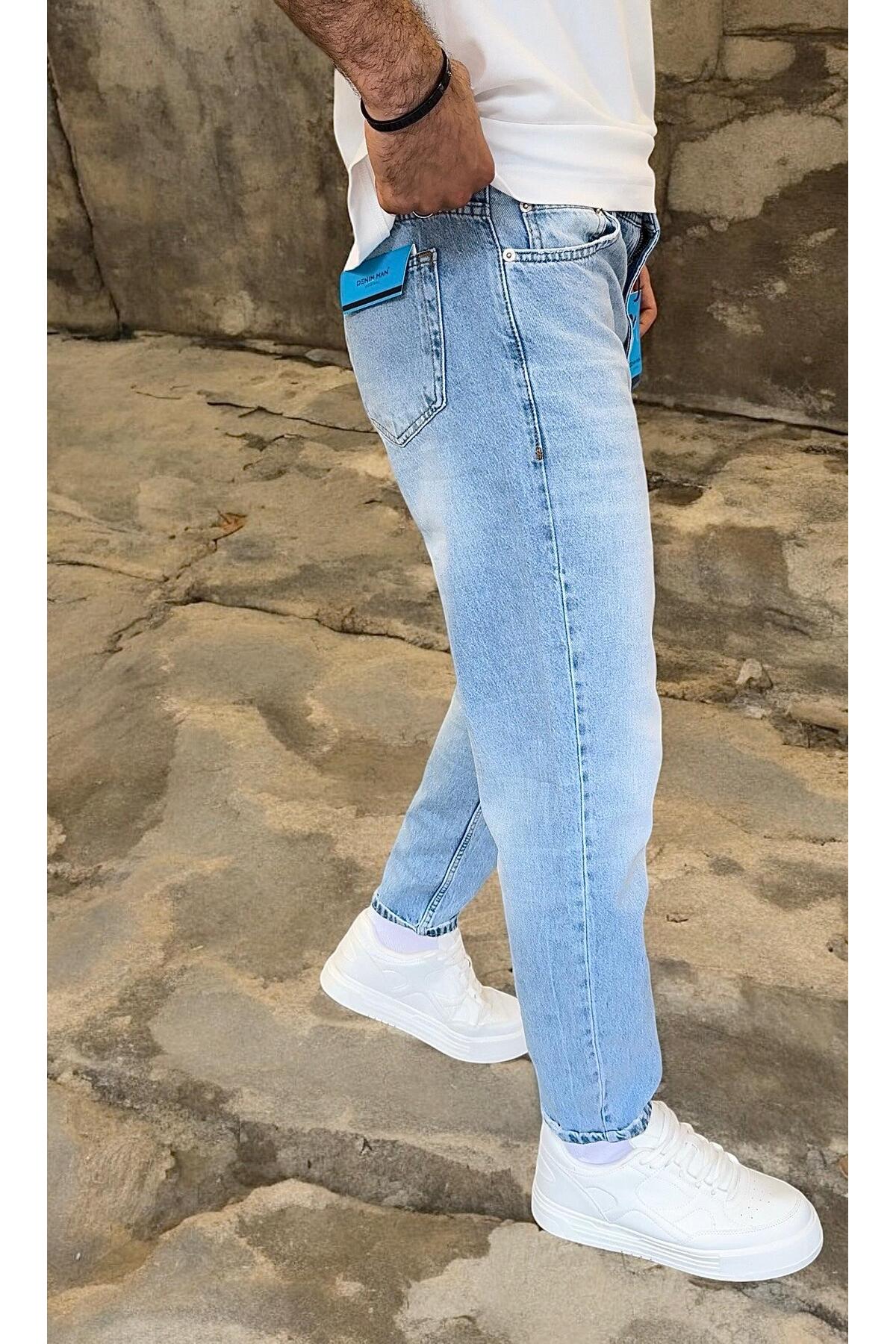 BOYFRİEND BUZ MAVİ JEANS PANTOLON YENİ SEZON 2026 -2394-