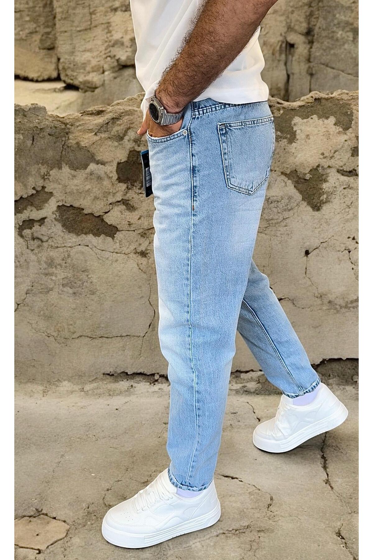 BOYFRİEND BUZ MAVİ JEANS PANTOLON YENİ SEZON 2026 -2394-