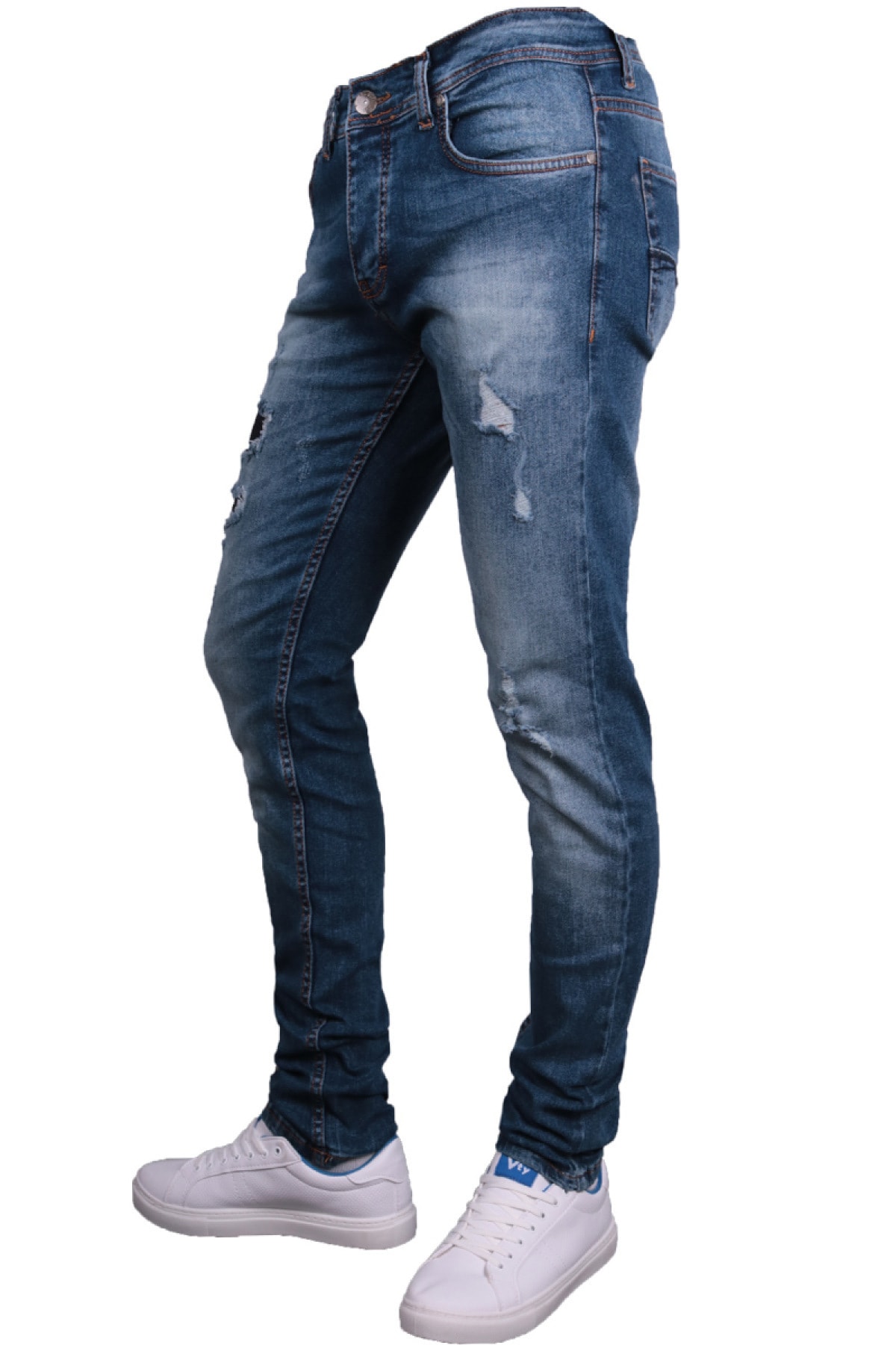 Erkek Mavi Kot Pantolon Vkngsj83128