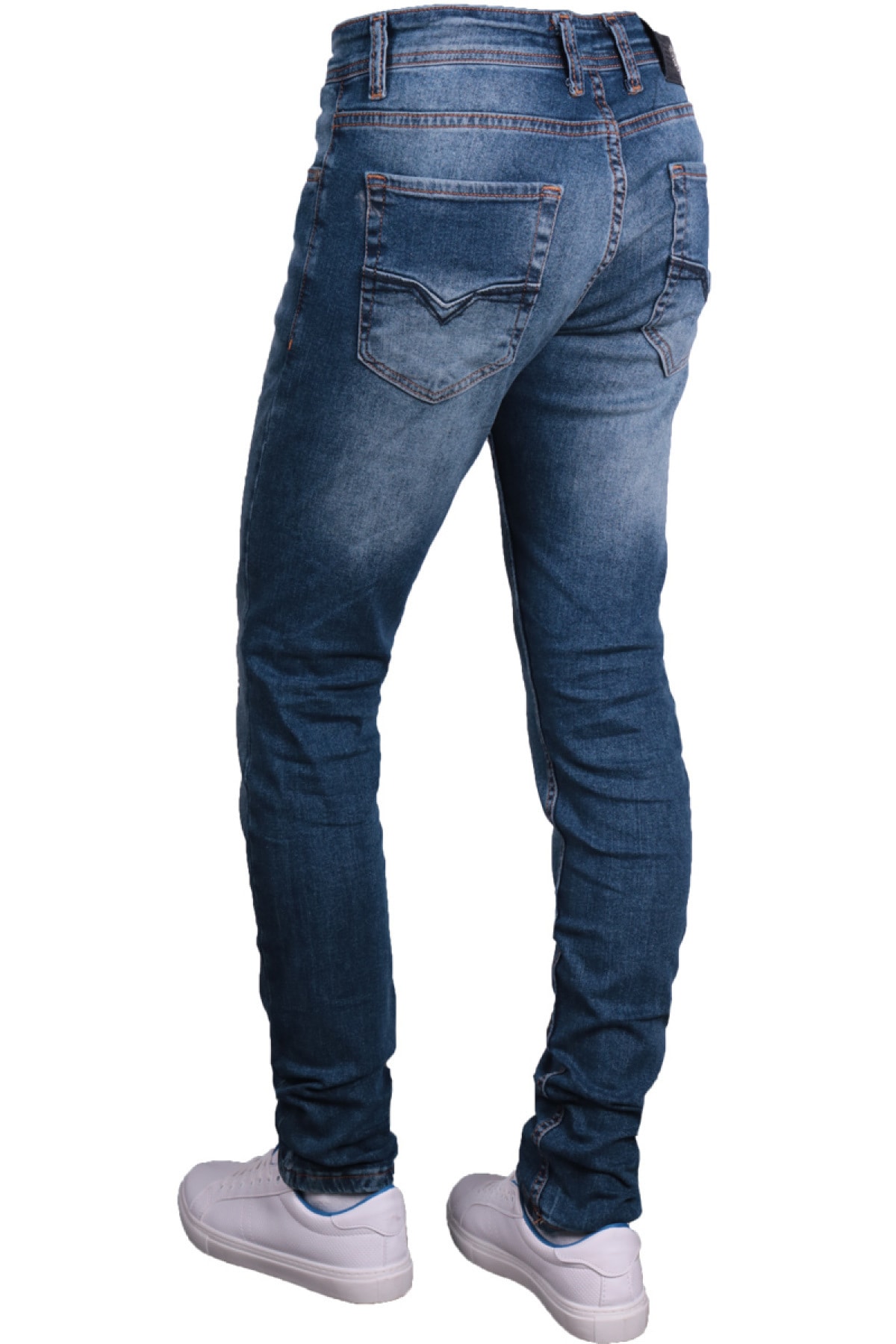 Erkek Mavi Kot Pantolon Vkngsj83128