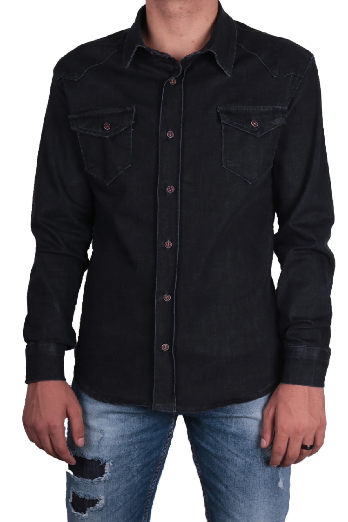 Erkek Füme Gömlek Vkngsj83277