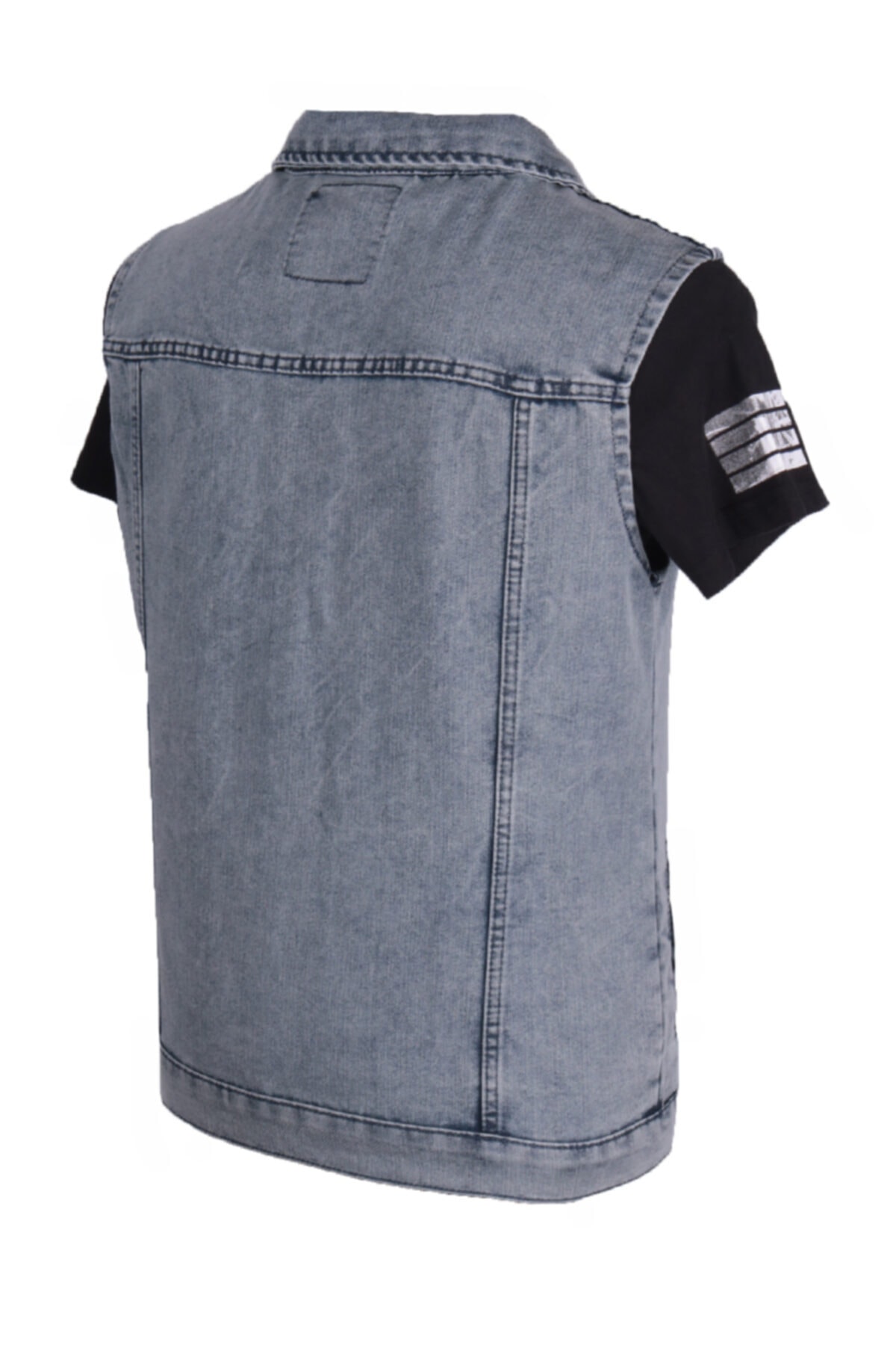 Erkek Denim Spor Yelek  Vkngsj83316