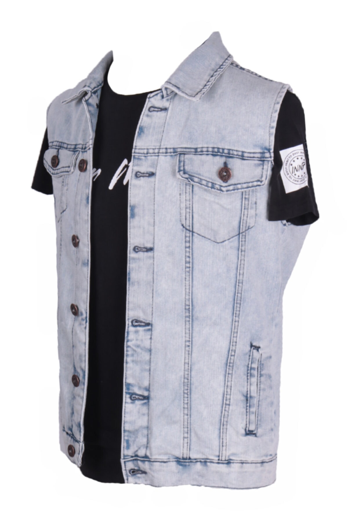 Erkek Denim  Spor Yelek Vkngsj83318